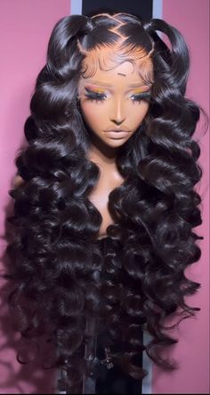 Cute Wig Styles, Lace Wigs Styles, Wig Styling, Protective Hairstyles Braids