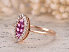 VS Natural Red Ruby Engagement Ring Solid 14K Rose Gold Ruby Ring HALO Diamond Wedding Band Elegant Rose Gold Ruby Ring With Halo Setting For Wedding, Oval Pink Gold Ruby Ring For Wedding, Rose Gold Diamond Ruby Ring For Wedding, Rose Gold Ruby Wedding Ring With Prong Setting, Rose Gold Ruby Ring For Wedding, Pink Gold Ruby Ring For Wedding, Wedding Pink Gold Ruby Ring, Rose Gold Ruby Ring With Halo Setting For Promise, Rose Gold Ruby Ring With Halo