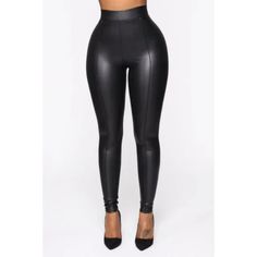 Black Faux Leather Vegan Leather High Waist Skinny Leggings Pants Faux Leather High Waist Skinny 96% Polyester, 4% Spandex Made In U.S.A New With Tag Size S = 2-4 Size M = 6-8 Size L = 10 Model Is Wearing Size S If You Have Any Questions, Please Let Me Know Thank You For Stopping By My Boutique To Read Reviews; Go To My Boutique Page By Clicking On My Username, Then Click On About And Then Scroll To Received Love Notes Leggings, Skinny Pants, High Waist Leggings, High Waist Pants, Leather Leggin Black Faux Leather Leggings For Club, Black Faux Leather Club Leggings, High Waist Faux Leather Leggings For Night Out, High Stretch Faux Leather Leggings For Parties, Trendy Faux Leather Leggings For Club, Sleek Leather Pants For Fall Clubbing, Sleek Leather Pants For Club In Fall, Black High-waisted Faux Leather Leggings, High-waisted Black Faux Leather Leggings