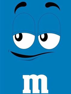 the letter m with eyes and nose is shown in this cartoon character's name