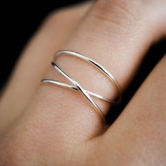 Going in Circles Sterling Stacking Ring Set of 3 Sterling | Etsy Handmade Minimalist Infinity Rings, Minimalist Handmade Infinity Rings, Silver Infinity Ring For Everyday, Everyday Silver Infinity Ring, Silver Wrap Ring, Spiral Ring, Stacking Ring Set, Silver Stacking Rings, Wrap Ring