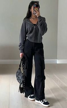 Look Legging, Mode Inspo, Tomboy Fashion, Baggy Pants, Cute Everyday Outfits, Fit Ideas