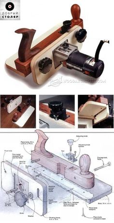 an image of a woodworking project with instructions