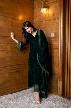 Velvet Kurta Set, Shaurya Sanadhya, Casual Indian Fashion, Chique Outfits