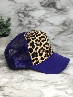 "These unique custom MADE TO ORDER hats are truely one of a kind. Not all heads are created equal , which is why we have so many size options. You can customize your hat color, size and your favorite design. please note all hat colors vary by size, in other words- not every hat color is available in every size. **please note these are made to order and the design layouts will be unique to each hat ordered** Please feel free to ask any questions you have about sizing, as these are MADE TO ORDER e Purple Hats As Gifts, Purple Hat As A Gift, Purple Cap As A Gift, Purple Trucker Hat One Size, Purple Trucker Hat With Curved Brim, One Size, Purple Trucker Hat With Curved Brim, Purple Curved Brim Trucker Hat, Adjustable Purple Mini Hats For Gifts, Adjustable Purple Mini Hat As A Gift