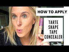 Best Cream Eyeshadow, Applying Concealer, Tarte Concealer, Makeup Wrinkles, Tarte Shape Tape Concealer, Mom Beauty, Makeup Tips For Older Women, Beauty Formulas, Makeup For Older Women