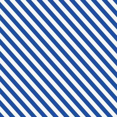 a diagonal blue and white striped background