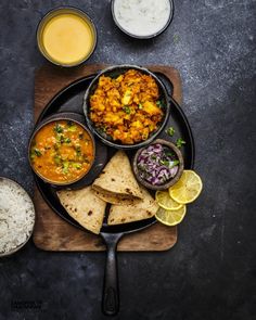 Vegetarian Indian Food, Indian Food Menu, Food Flatlay