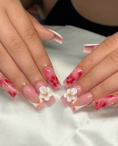 Nailfie Ideas, Valentine Day Nails Acrylic, Quince Nails, Nail Techniques, Classy Acrylic Nails, Really Cute Nails, Vacation Nails, Nail Tattoo