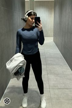 Modest Gym Fits Women, Modest Gym Fits, Gym Fit Aesthetic, Gym Fits Women, Active Fits, Modest Activewear, Workout Pics, Fit Aesthetic