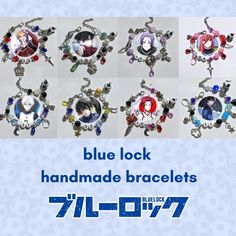 Introducing our exclusive handmade beaded Blue Lock bracelets, designed for fans of the intense soccer series! Each bracelet features intricate beadwork and includes a 5cm extender chain for adjustable comfort. With a total length of 21cm (16cm bracelet + 5cm extender), these bracelets are perfect for any wrist size. Celebrate your favorite Blue Lock players with our unique designs: Yoichi Isagi: Represent the determined and tactical forward aiming for the top. Rin Itoshi: Show your support for Blue Lock Merch, Blue Bracelet Ideas, Isagi Bachira, Nagi Reo, Itoshi Sae, Yoichi Isagi, Michael Kaiser, Rin Itoshi, Jewelry Board