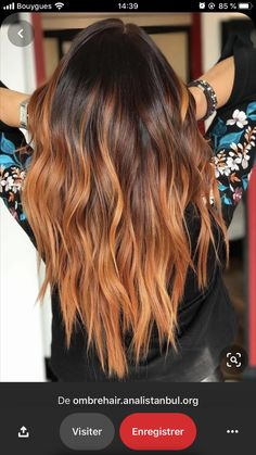 Photo Ombre, Copper Hair Dark, Hair White, Hair Ombre, Hair Color Auburn, Copper Hair Color, Ombré Hair