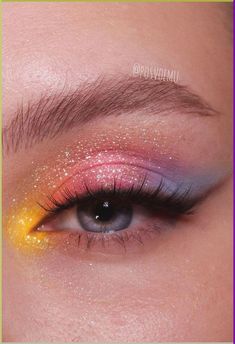 Festival Make Up, Eye Makeup Pictures, Colorful Eye Makeup