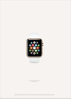 an advertisement for the new apple watch series 3, with images of colorful circles on it