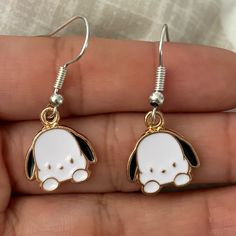 Brand New Multiple Pairs Very Cute Light On Ears Hypoallergenic Casual Nickel-free White Earrings, Casual White Nickel-free Earrings, Casual White Metal Jewelry, Pochacco Stuff, Goth Princess, Vintage Pearls, Distressed Black Jeans, Fringe Earrings, Earrings Color