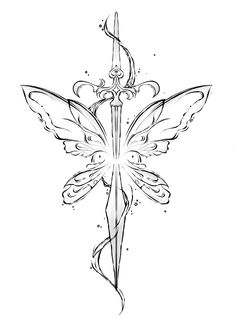 Cs Tattoo Cover Up, Angel Wing Full Back Tattoo, Tattoo Ideas For Ed, Luna Moth Wings Tattoo, Cute Cybersigil Tattoo, Fairy On A Moon Tattoo, Feather Spine Tattoos For Women, Angle Wings Tattoo Women, Cybersigilism Tattoo Sternum