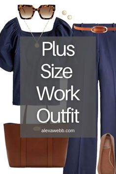 Plus Size Black Pants Outfit, Winter Work Outfits For Women Plus Size, Plus Size Winter Outfits For Work, Plus Size Winter Work Outfits, Plus Size Business Casual, Casual Outfit Idea, Plus Size Business