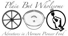 the logo for plain but whinesome adventures in mormon river food and wineries