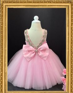 pink first birthday dress, pink flower girl dress, princess birthday dress, pink pageant dress, pink Elegant Pink Princess Dress For Pageants, Elegant Pink Princess Dress For Pageant, Pink Princess Dress For Quinceanera, Elegant Pink Ball Gown For Pageant, Princess Style Tutu Dress With Pink Bow, Pink Princess Style Quinceanera Dress, Pink Tulle Wedding Pageant Dress, Elegant Pink Tulle Pageant Dress, Pink Tulle Princess Dress For Pageants