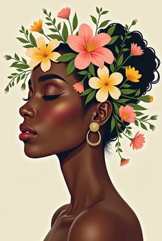 Afro Flowers, Hiphop Graffiti, Pencil Inspiration, Afrikaanse Kunst, Girly Wall Art, Black Love Art, Afro Art, Design Competitions