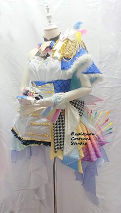 Clown Outfit Aesthetic, Idol Costume, Harajuku Fashion