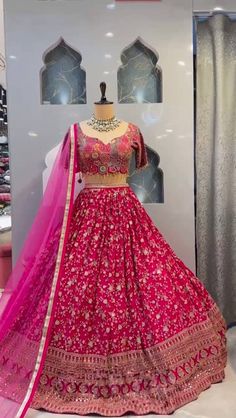 Instagram$Facebook Follow Us :- @jayamarfab Indian Wedding Wear Pink Lengha Choli in Sequence and Embroidery Work Bridal Leehnga For Women and Girls We Make Wedding Lehengas, Indian Lehenga, Bridal Lehenga, Designer Lehenga, South Indian Dresses, Lengha Choli, Chaniya Choli, Lancha, Semistitched Lehenga, Bridesmaid Lehengas, Sabyasachis Lehengas, Floral Skirts, Punjabi Lehengas, Ethnic Lehengas, Indo-western Outfits, Importance note: we will not make any changes in lehenga length Fabric Details Fox Georgette Dress, Flare Lehenga, Georgette Lehenga, Stitched Lehenga, Georgette Blouse, Designer Lehenga, Sequins Embroidery, Embroidery Work, Lehenga Choli