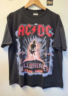 vtg 1988 acdc heat - Gem Acdc 80s, Acdc Hoodie, Acdc Art, Hard Fits, Acdc Shirt, Tour Merch, Tour T Shirts, Ac Dc, Fancy Dresses