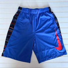 Nwot Nike Dri-Fit Shorts | Boys Size Youth Large This Item Comes From A Pet & Smoke Free Home! Nike Bottoms, Nike Orange, Nike Dri Fit Shorts, Kids Nike, Eye Drawing, Kids Bottoms, Nike Dri Fit, Workout Shorts, Blue Orange