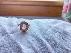 #ad #ebay #ShopNow Charming Vintage Amethyst Seed Pearl 10k Gold Ring size 7.25 needs 3 pearls 10k Gold Ring, Seed Pearl, 10k Gold, Gold Ring, Gold Rings, Seeds, Ring Size, Amethyst, Shop Now