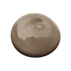 a brown ball with the number eight on it