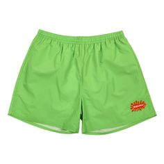 Immerse yourself in the vibrant world of Nickelodeon with these lime lounge shorts, featuring the iconic slime splat logo. Crafted from 100% polyester with mesh lining, these shorts offer comfort and durability. The elastic waistband and drawstring ensure a perfect fit, while the back and side pockets add convenience. Machine wash these shorts on cold with like colors and tumble dry on low heat for hassle-free care. Nickelodeon Slime, Black Lounge, Green Brands, Sewing Party, Green Outfit, Lounge Shorts, Pajama Bottoms, Fleece Pants, Back Pocket