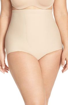 High-waist shaping briefs are designed with a hidden Wonderful Panel® tummy to sculpt and smooth, slimming the entire midriff to just below the bust. Invisible beneath clothing, the specialized design features Wonderful Edge® interior gripper strips at the legs that won't ride up. 74% nylon, 26% elastane. Machine wash warm, tumble dry low. By TC; imported. Lingerie. Cotton Blends Dress, Nursing Tops, Cheap Womens Clothing, Flare Leg Jeans, Long Sleeve Sweater Dress, Only Fashion, Mens Street Style, Lace Sleeves, Online Shopping Clothes