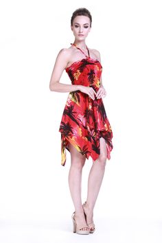 Rayon 100%, Soft and Silk Like feel Full Elastic Halter Top High Low One Size Same Pattern, Different Style Available Matching Men, Women, Girl and Boy Available Hawaii Theme Party, Hawaii Themed Party, Hawaii Theme, Sunset Red, Matching Outfit, Girl And Boy, Luau Party, Fairy Dress, Theme Party