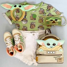 Yoda Images, Theme Park Outfits, Yoda Wallpaper, Disney Themed Outfits, Cute Disney Outfits, Star Wars Background, Disney Inspired Outfits, Star Wars Outfits, Star Wars Merchandise