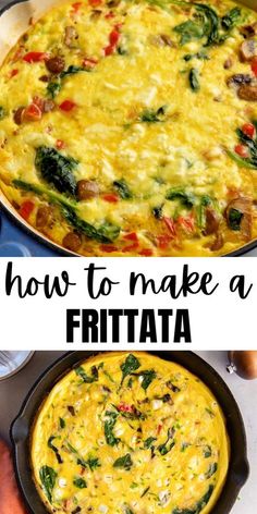 how to make a frittata in a cast iron skillet