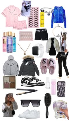 Sleepover Essentials, Bling Ideas, Stylish Summer Outfits, Outfit Collage, Simple Trendy Outfits, Baddie Outfits Casual, Starter Pack