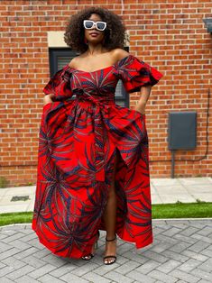 Beatrice Ankara Maxi Dress, Surplice Neckline, Print Dress, Gathered Dress, African Print Dress, Ankara Dress, Maxi Dress, - Etsy Nigerian Ankara Dresses, Ruracio Dresses, Ankara Midi Dress, Latest Ankara Long Gown Styles, Ankara Maxi Dress, Dress African Print, Ankara Dress Designs, Nigerian Dress, Ankara Long Gown Styles