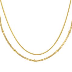 This Lisbon Necklace is the perfect addition to your jewelry box! Its dainty double chain design makes it suitable for any occasion. Put it on to brighten your day and be the envy of all your friends! Chain Design, Double Chain, Snake Chain, Brighten Your Day, Beaded Chain, Lisbon, Layered Necklaces, Silver Necklaces, Necklace Lengths