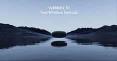 the cover art for wenkey e1's new album, true wireless earbuds