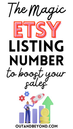 the magic etsy listing number to booster sales