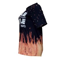 Streetwear Short Sleeve Loose Graphic T-shirt Casual Stretch Tops With All Over Print, Summer Stretch Tops With Sublimation Print, Stretch Summer Tops With Sublimation Print, Summer Stretch Top With Sublimation Print, Graphic Tee With Sublimation Print And Short Sleeve, Relaxed Fit Graphic Tee With All Over Print, Stretch T-shirt With All Over Print For Summer, Stretch Short Sleeve Shirt With Letter Print, Relaxed Fit All Over Print Tops