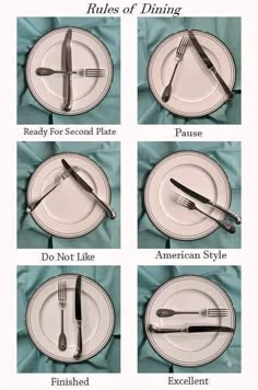 Table Setting Etiquette, Table Etiquette, Table Manners, Etiquette And Manners, Seni Dan Kraf, Dining Etiquette, Shoe Lace Patterns, Shoe Lace, Lace Patterns