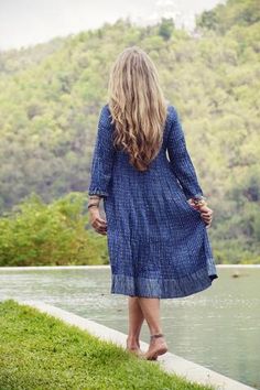 Indigo Gypsy Indie Wrap Dress Post Office