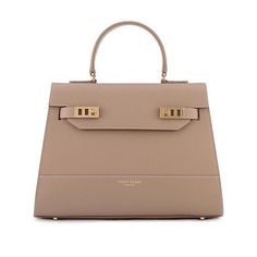 Kim Stampato 14" - Light Beige Beige Handbag, Teddy Blake, Chic Purses, Beige Handbags, Everyday Handbag, Handbag Essentials, Beige Bag, Office Bag, Stylish Handbags