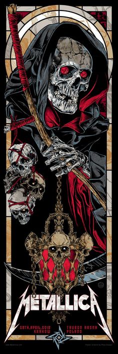 Metallica Artwork, Arte Heavy Metal, Metallica Art, Tattoo Music, Rock Day, Neotraditional Tattoo, Heavy Metal Art, Skull Artwork, Music Tattoos