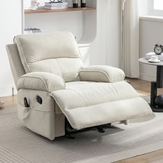 💕【Heated Massage Care】 This comfortable Mixoy recliner chair is designed with a heated massage function that provides a manual therapy-like experience for your back. Farmhouse Recliner Chairs, Rocking Chair For Nursery, Small Recliner Chairs, Chair For Nursery, Small Recliners, Comfy Reading Chair, Manual Therapy, Lazy Chair, Power Recliner Chair