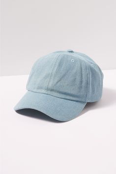 EVEREVE Denim Baseball Hat | EVEREVE Spring Travel Capsule, Fall Closet, Travel Capsule, Spring Trip, Brand Style Guide, Sock Shop, Spring Trends, Woven Bag, Fall Shopping