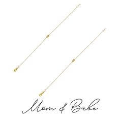 Mom & Babe Floating Baguette Diamond Bracelet Set-Bracelets-Mama Bijoux-[14kgold]-[diamonds]-[heirloom_quality]-MamaBijoux Birthstone Bracelets, Baguette Diamond, Lead Time, Birthstone Jewelry, Real Gold, Bracelet Set, Shop Earrings, Ring Sets, Anklets