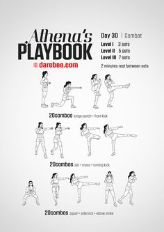 the poster shows how to do an exercise with different poses and positions for each person