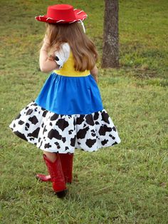 Yee-haw! It's time to dress up like your favorite cowgirl. This sweet dress will quickly become your daughters favorite.  The bodice is fully lined and has back button closure.  All the seams are enclosed or serged for a professional finish. Machine wash on cold, machine dry on low. Cool iron if needed.  No chlorine bleach.  Pattern placement may vary on size. Playful Fitted Twirl Dress For Play, Playful Fitted Dress For Dress-up Occasions, Playful Fitted Dresses For Dress-up, Cute Fitted Twirl Dress For Dress-up, Fitted Ruffle Dress For Play, Fun Fitted Ruffle Dresses, Short Sleeve Fun Dress For Play, Fun Short Sleeve Dress For Play, Fun Short Sleeve Dresses For Play